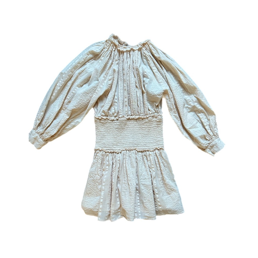 Cleobella puff sleeve dress